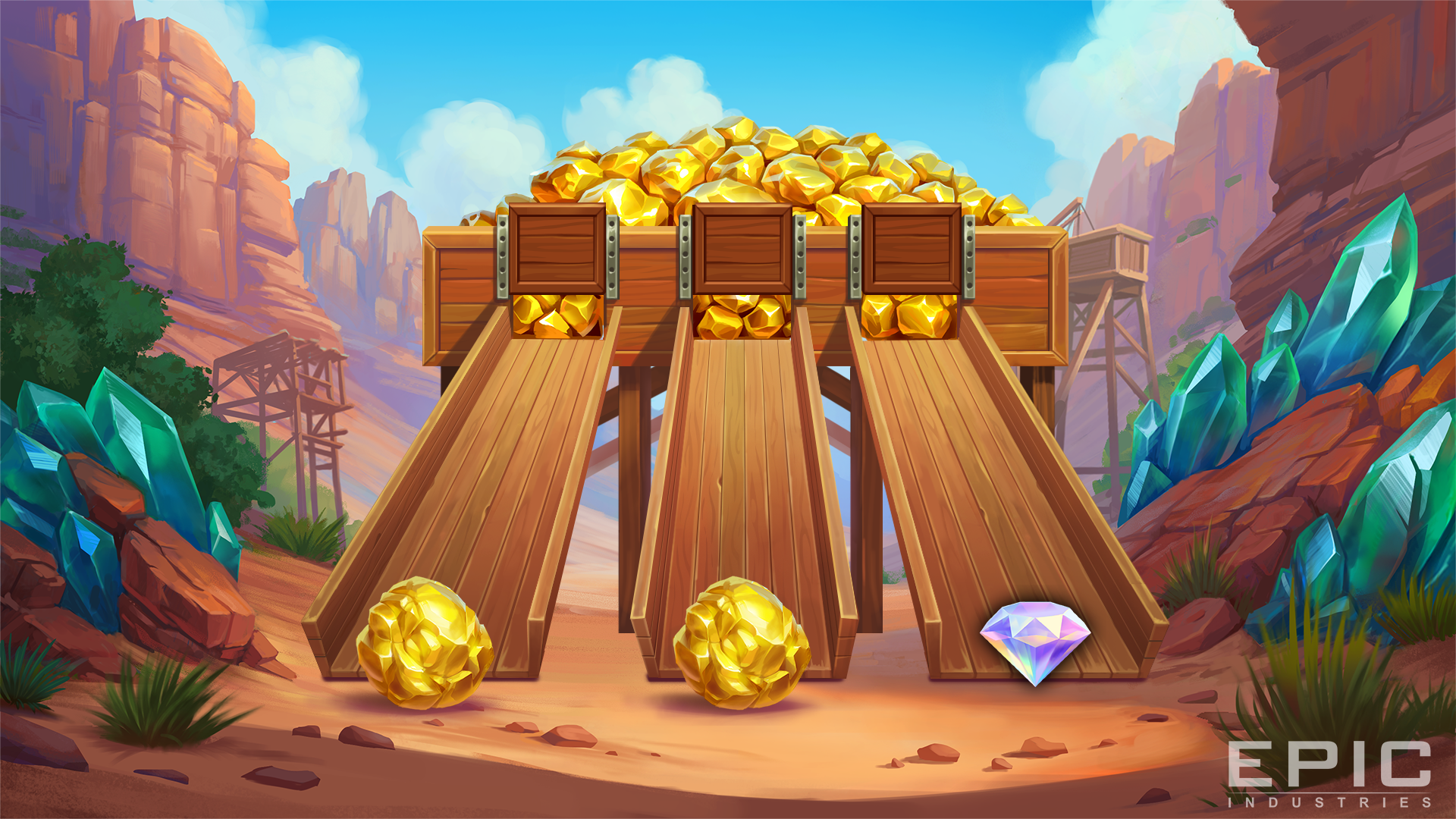 Game artwork showcase